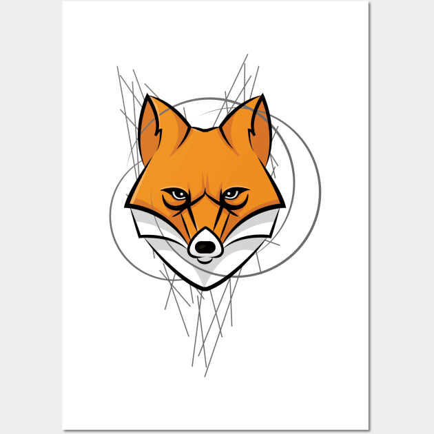 fox Wall Art by teahabe